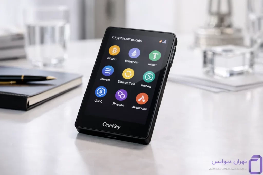ارزهای پشتیبانی شده در OneKey Pro