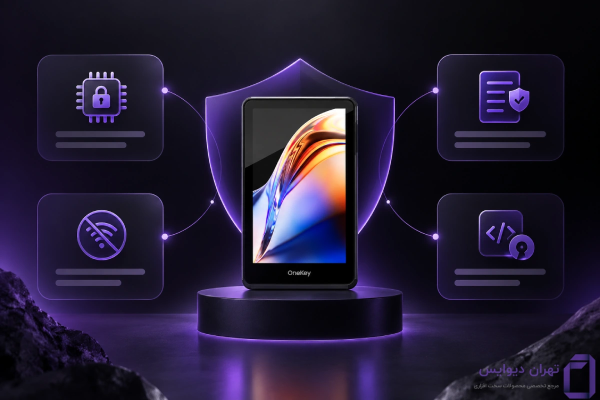 تصویر ویژگیهای امنیتی OneKey Pro