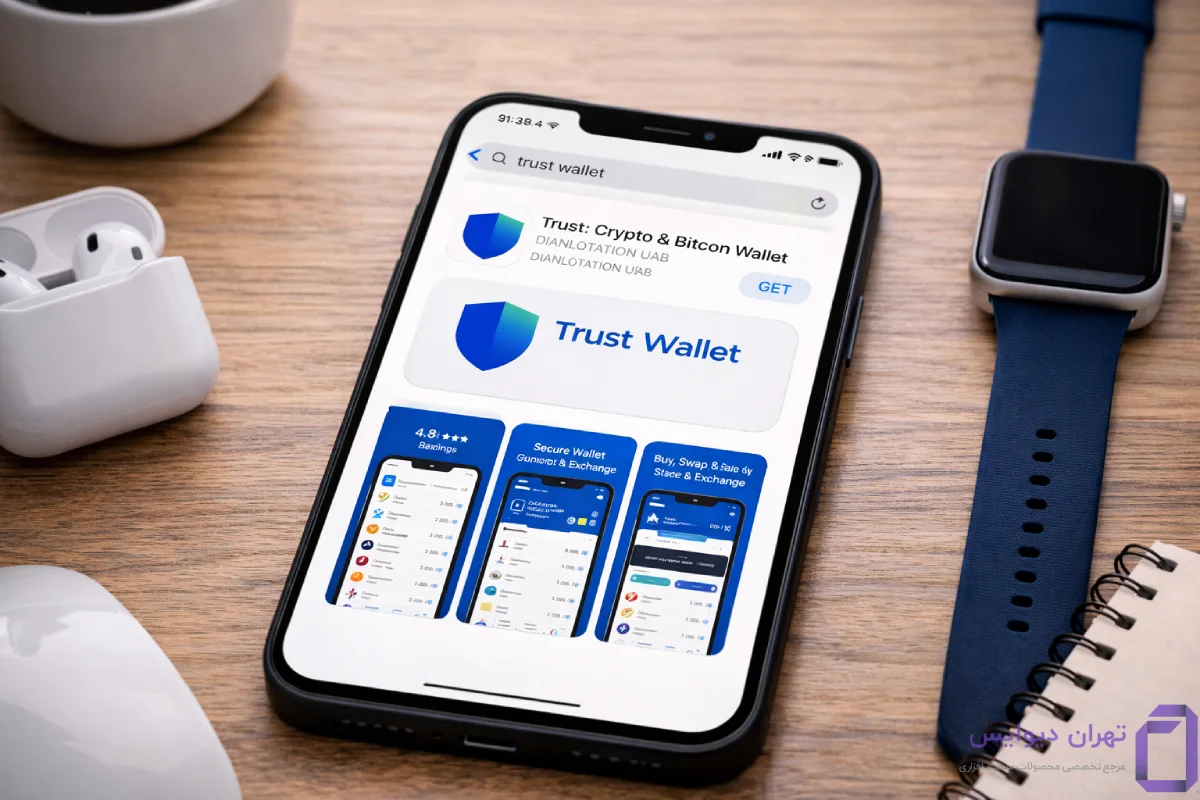 دانلود کیف پول تراست ولت از App Store