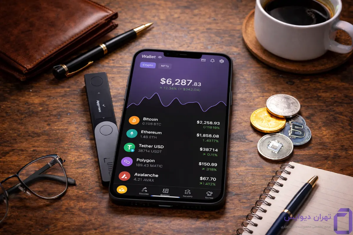 قابلیتهای ویژه Ledger Nano X برای مدیریت کوینها