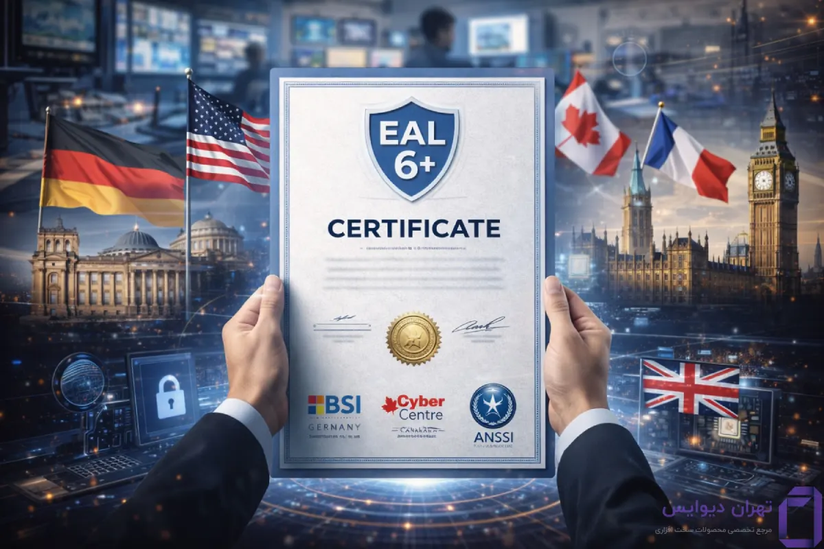 چه کسی گواهی EAL6+ را صادر میکند؟
